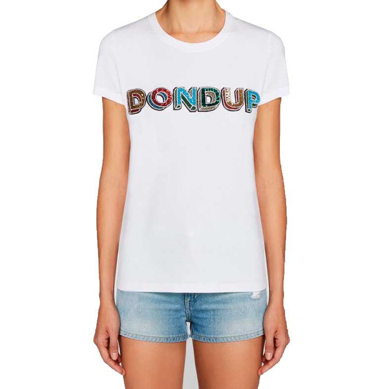 t-shirt dondup paillettes