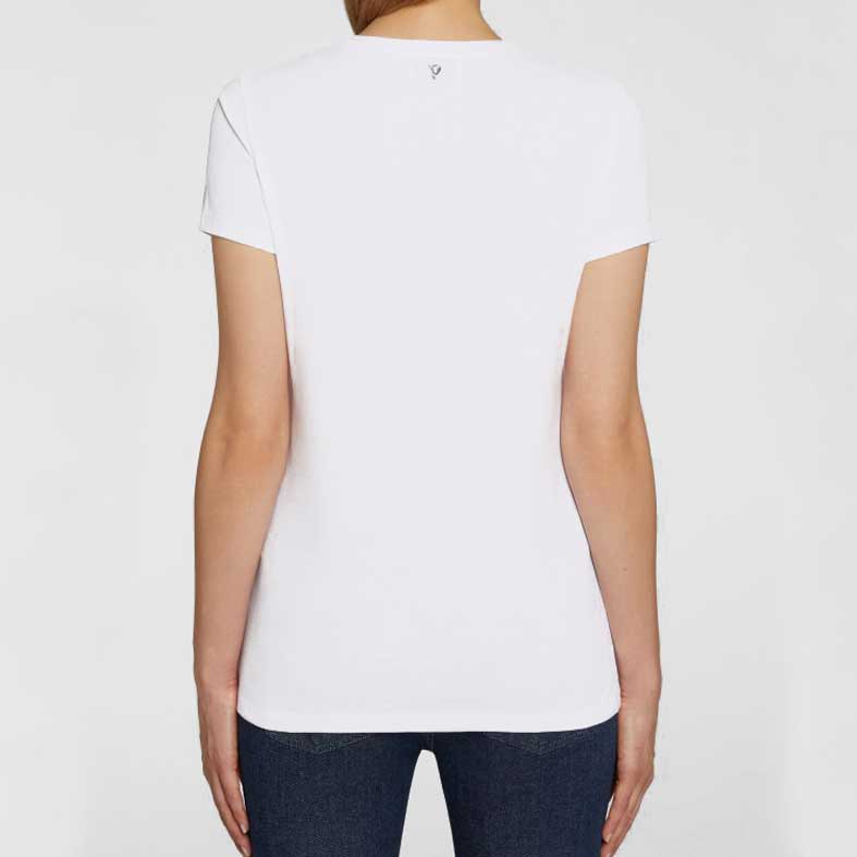 t-shirt dondup bianca con logo
